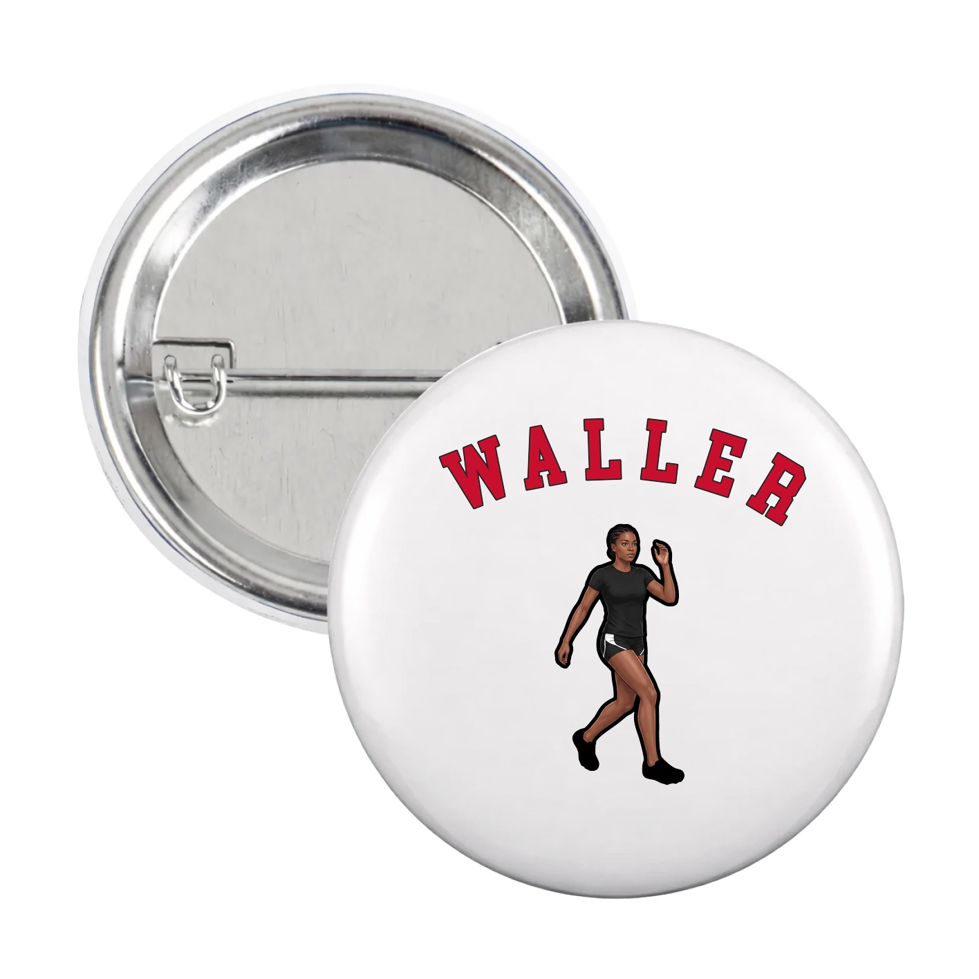 Game Day Button — Shirsey Arch in White