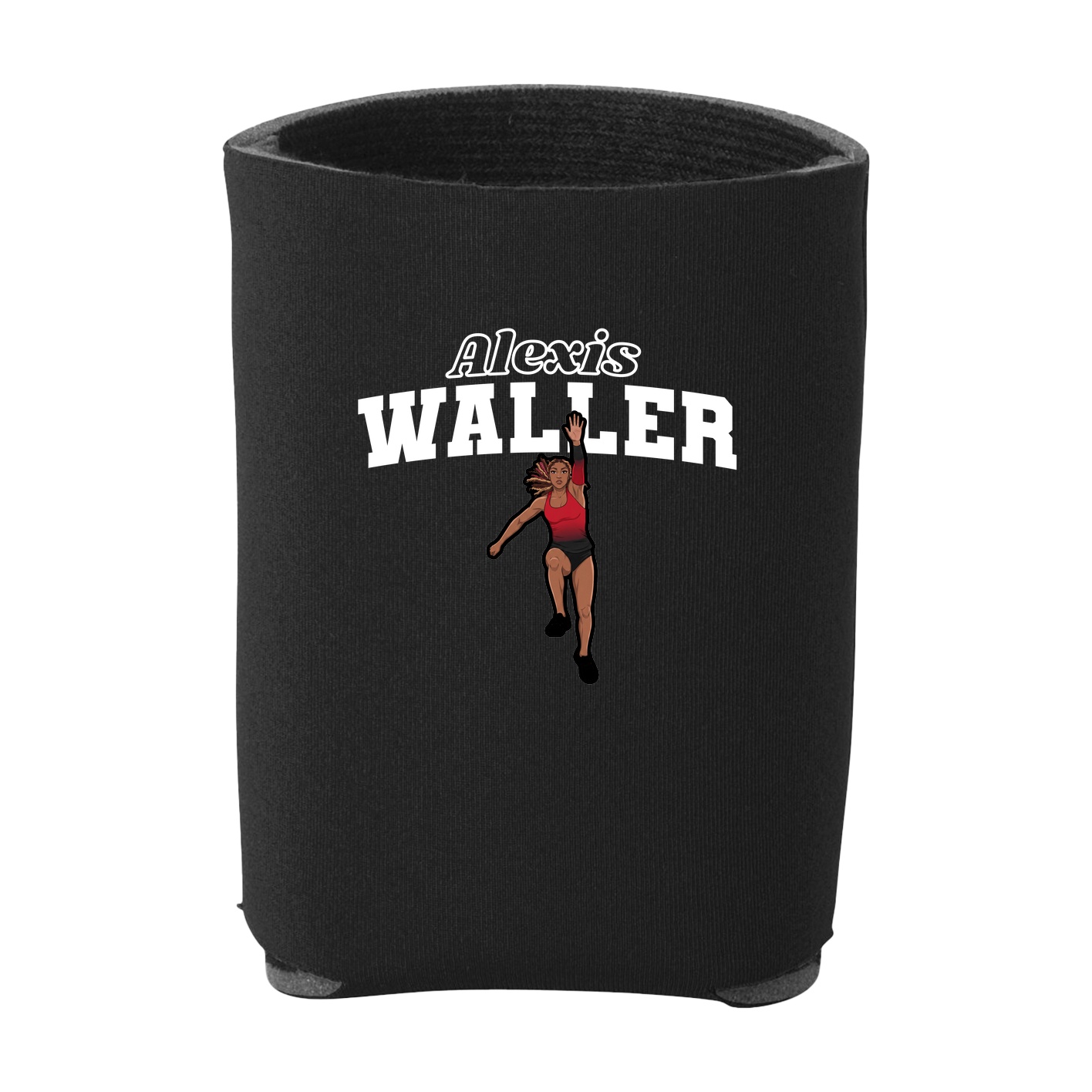 Can Holder — Name Arch in Black