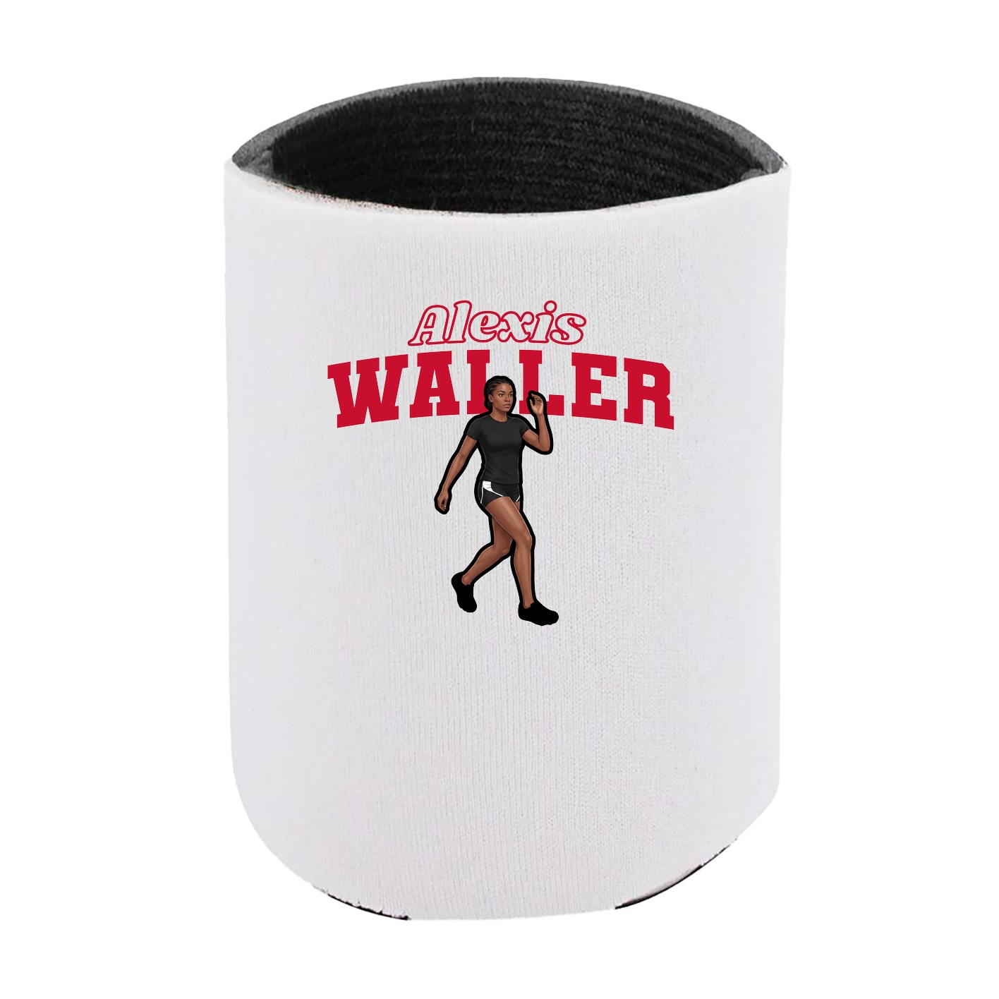 Can Holder — Name Arch in White