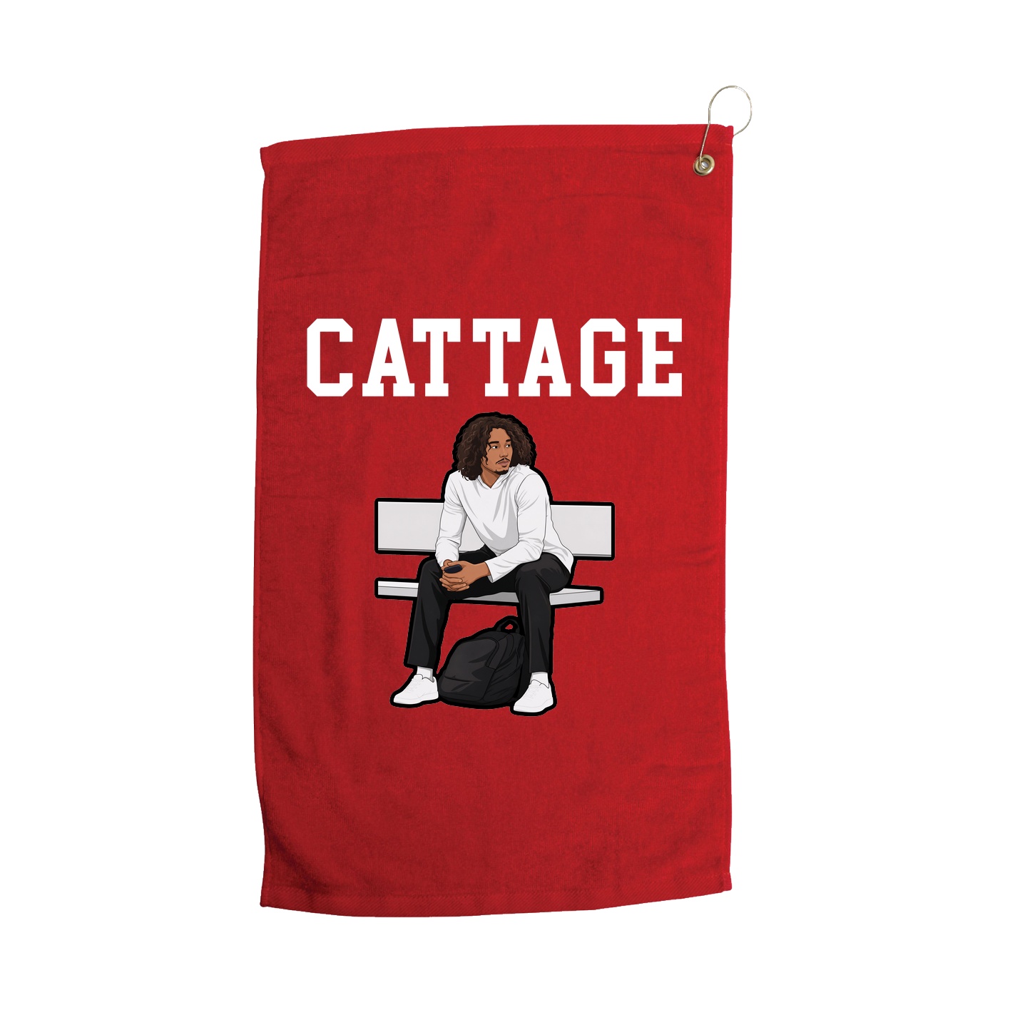 Golf Towel — Shirsey in Red