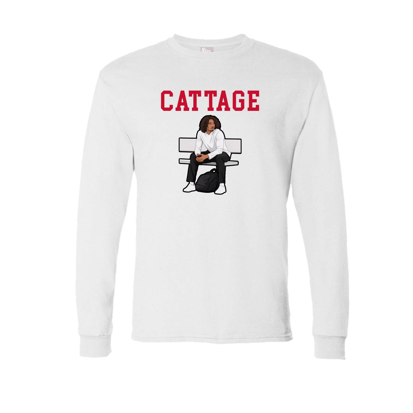 Long Sleeve Tee — Shirsey in White