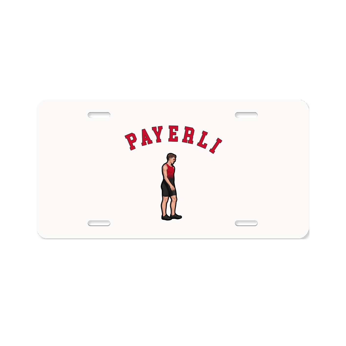 License Plate — Shirsey Arch in Classic