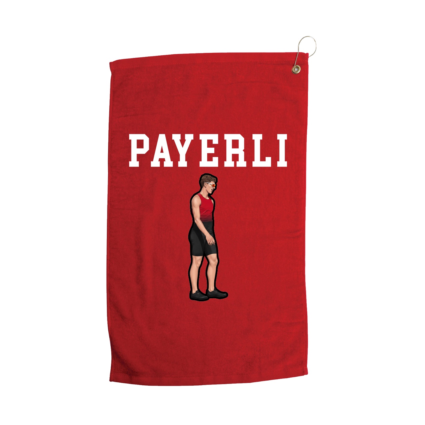 Golf Towel — Shirsey in Red