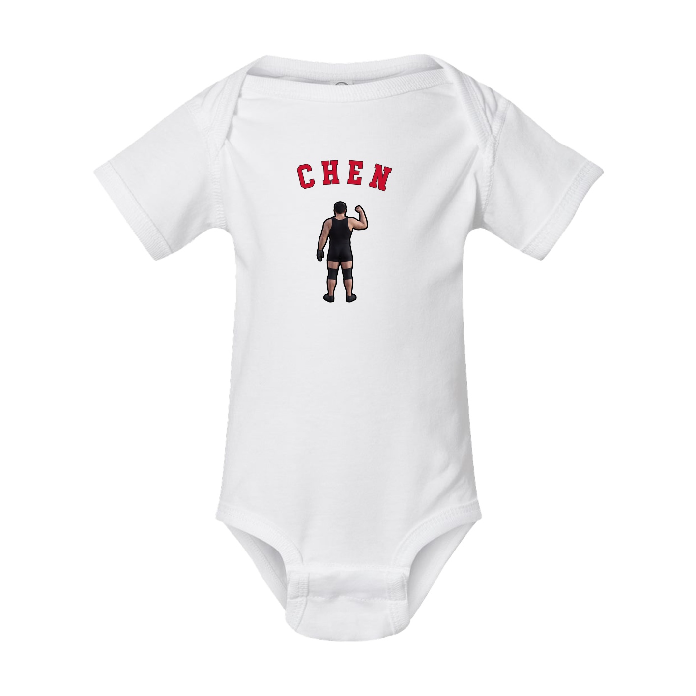 Baby Onesie — Shirsey Arch in White