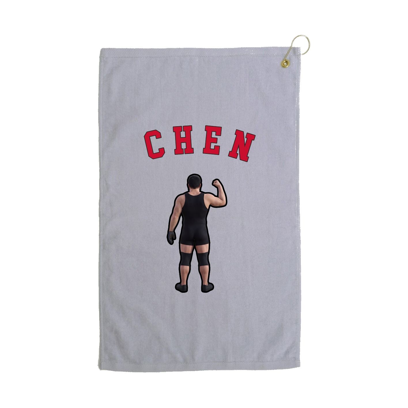 Golf Towel — Shirsey Arch in Grey