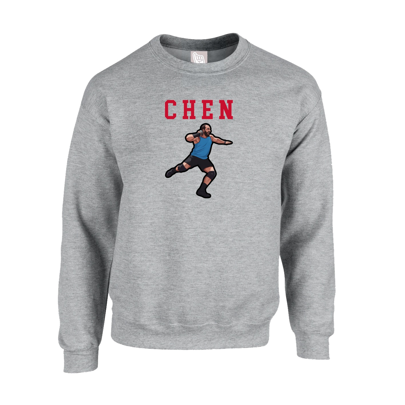 Fleece Crew — Shirsey in Grey
