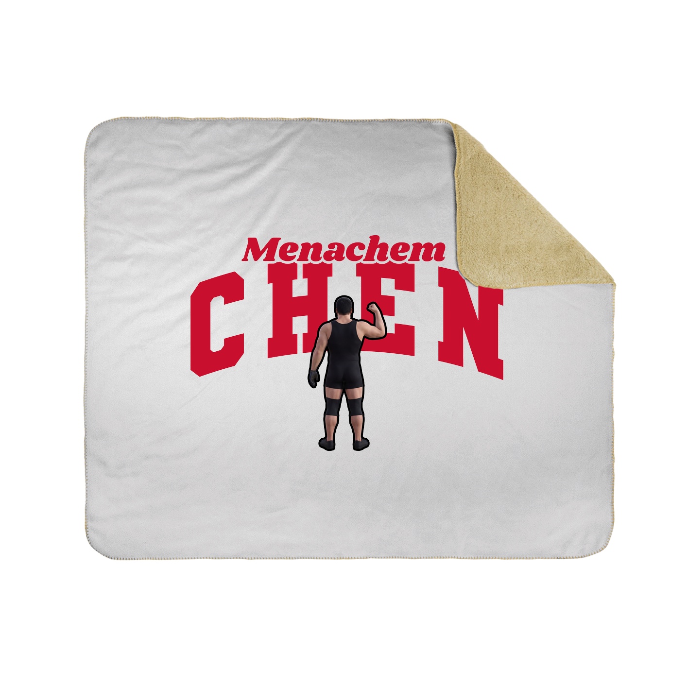 Throw Blanket — Signature Arch in White