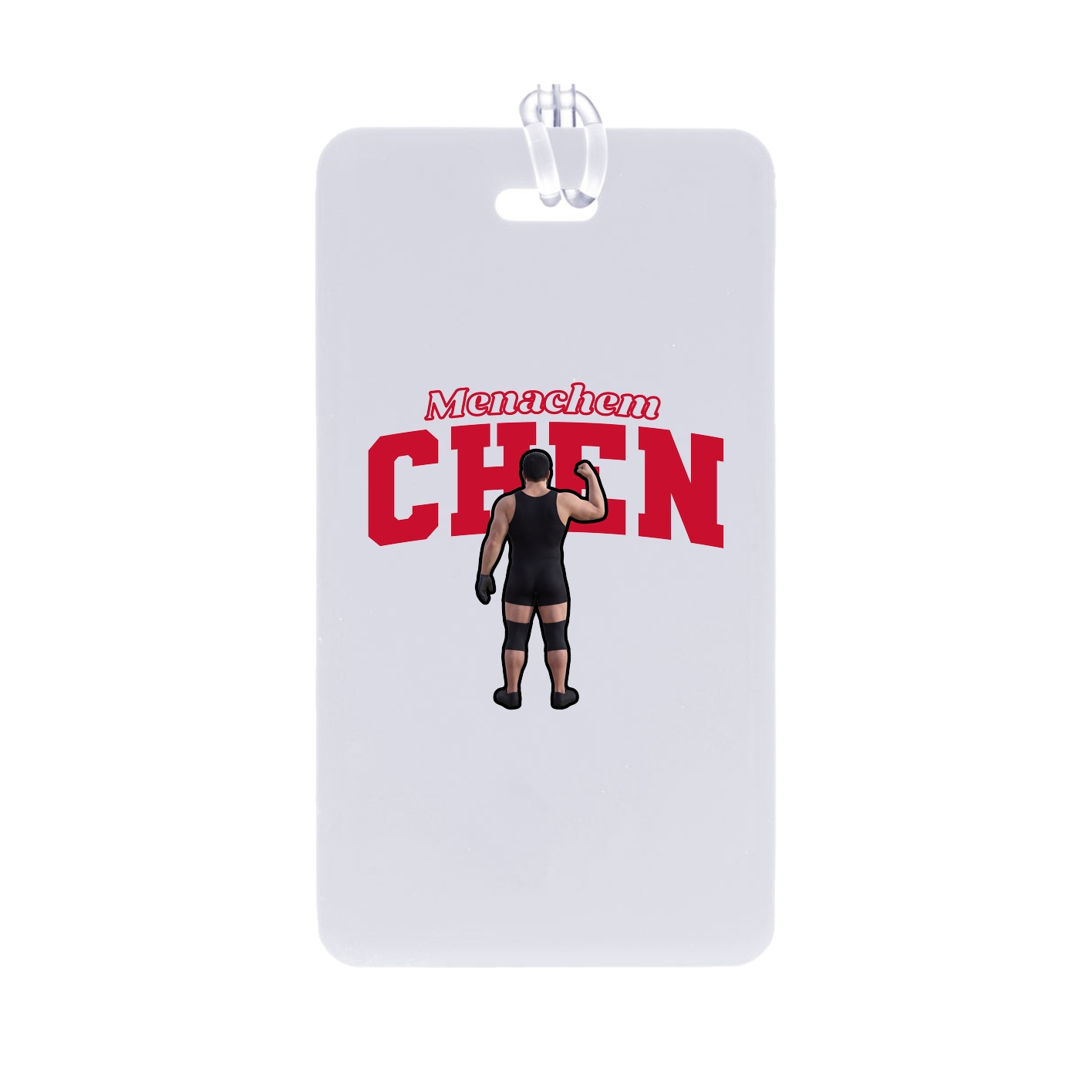 Bag Tag — Name Arch in Classic