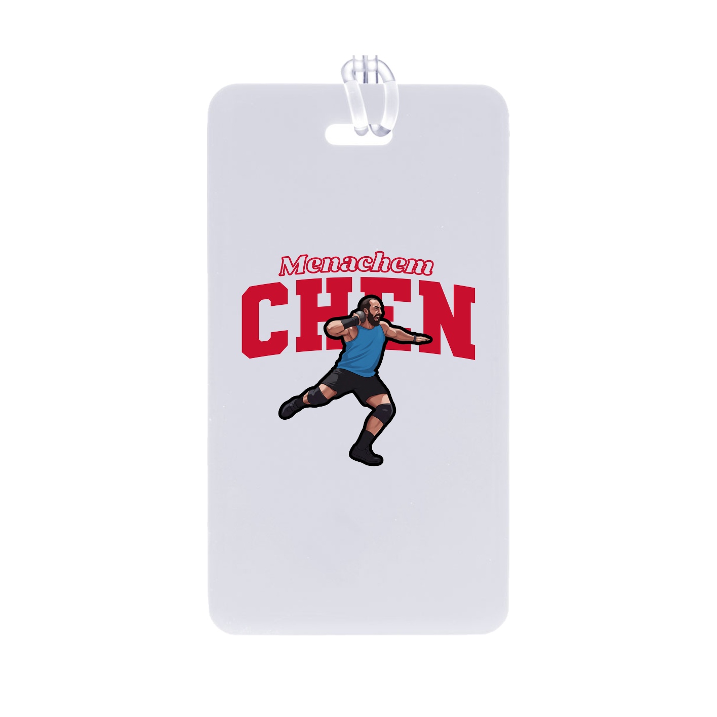 Bag Tag — Name Arch in Classic