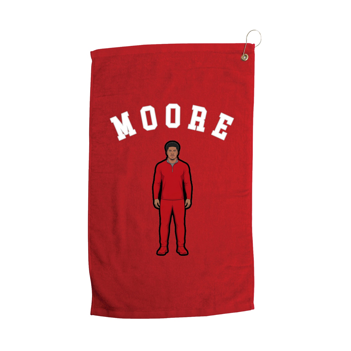 Golf Towel — Classic in Red