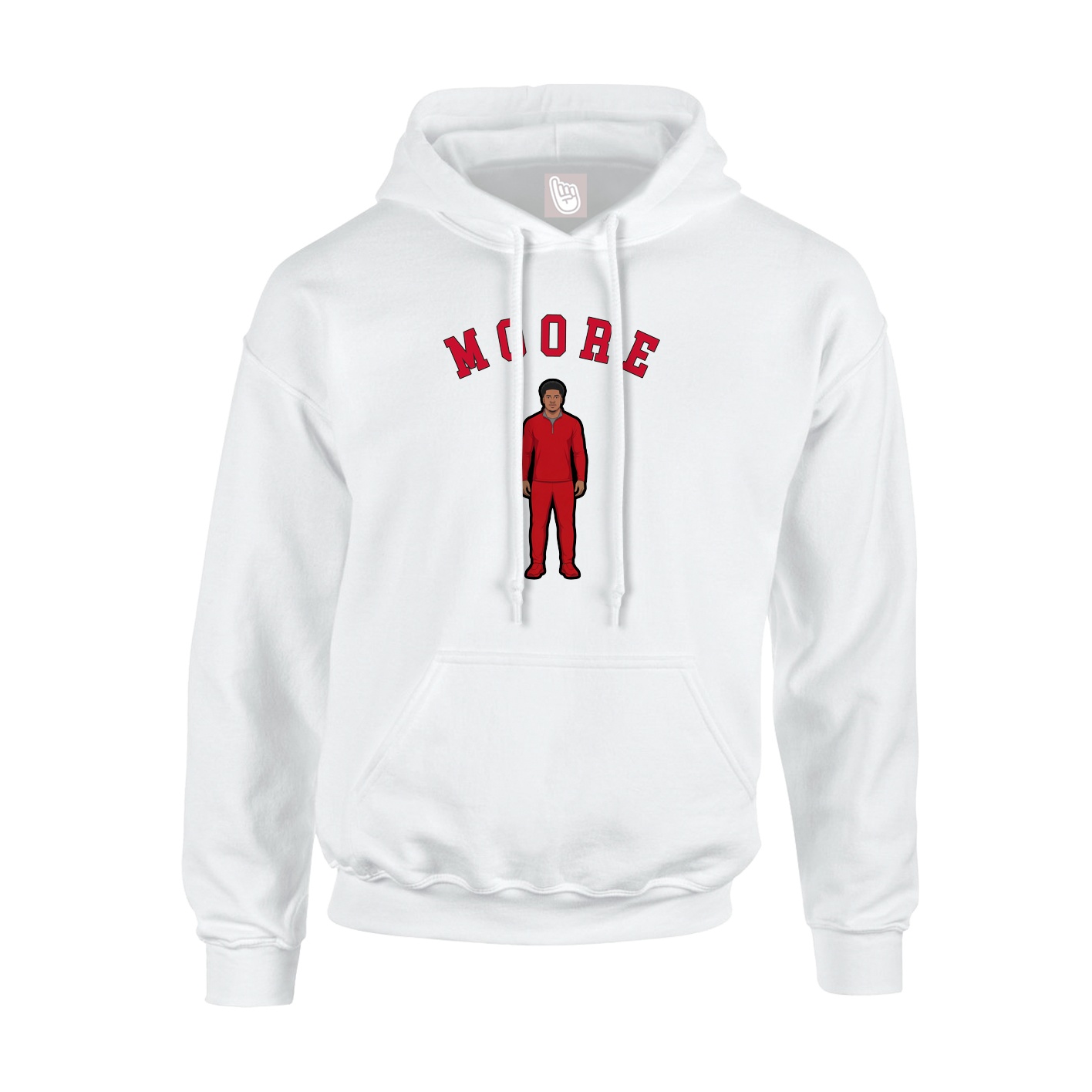 Hoodie — Classic in White