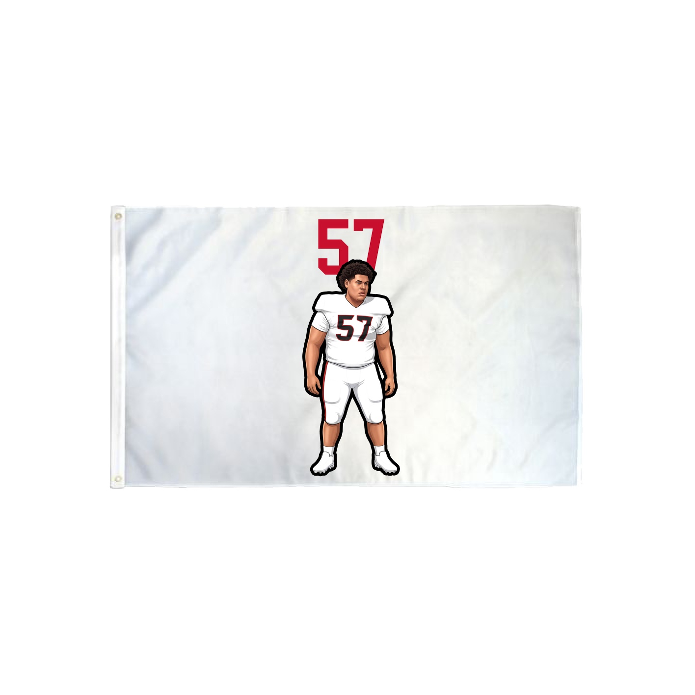 3x5 Flag — Number Top in Classic