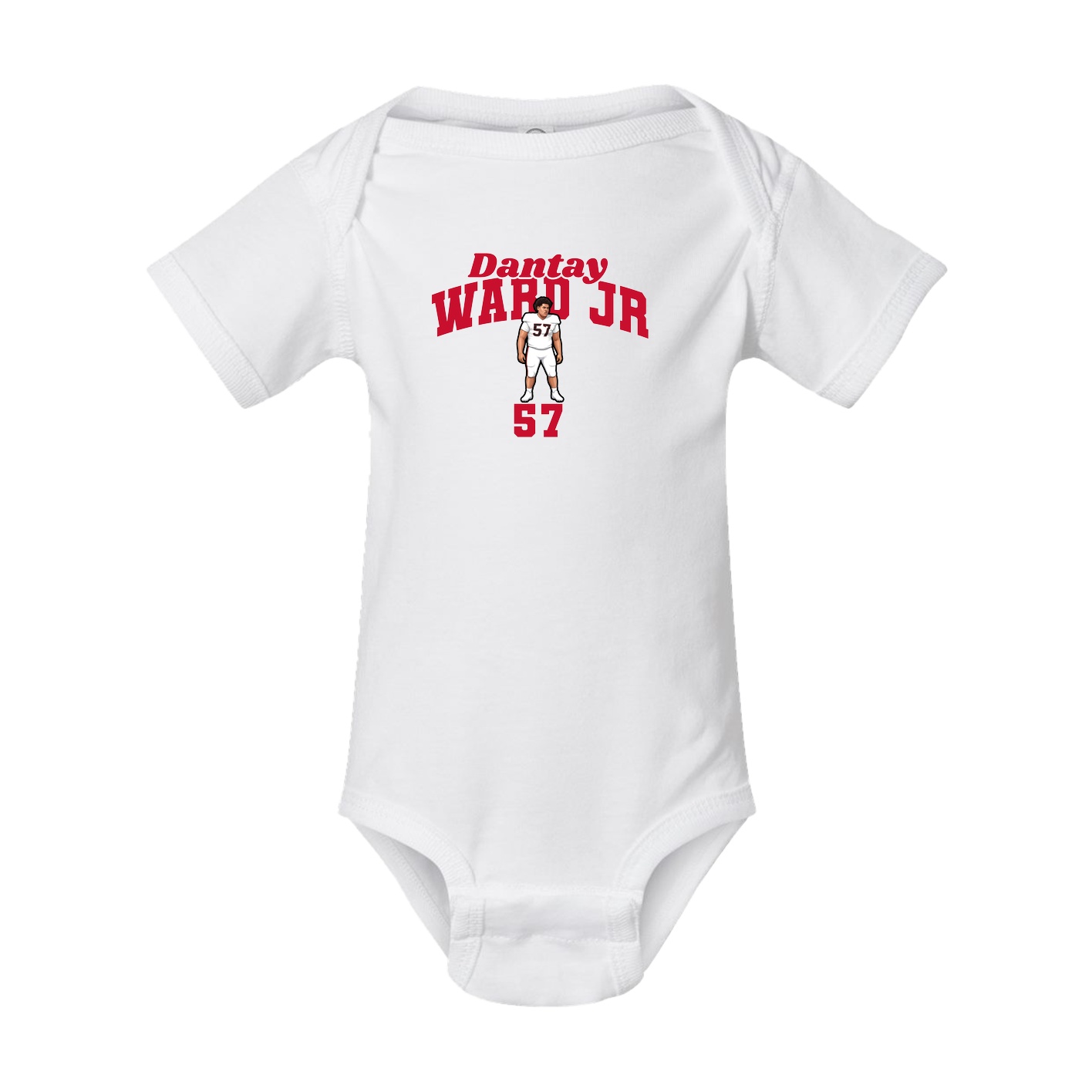 Baby Onesie — Signature Arch in White