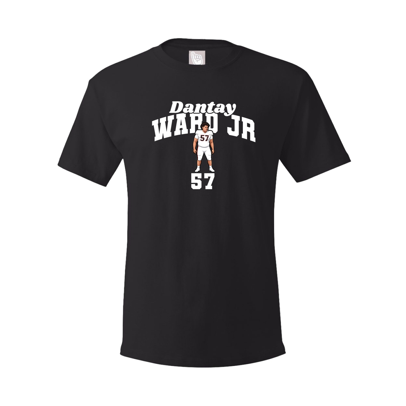 Youth Tee — Signature Arch in Black