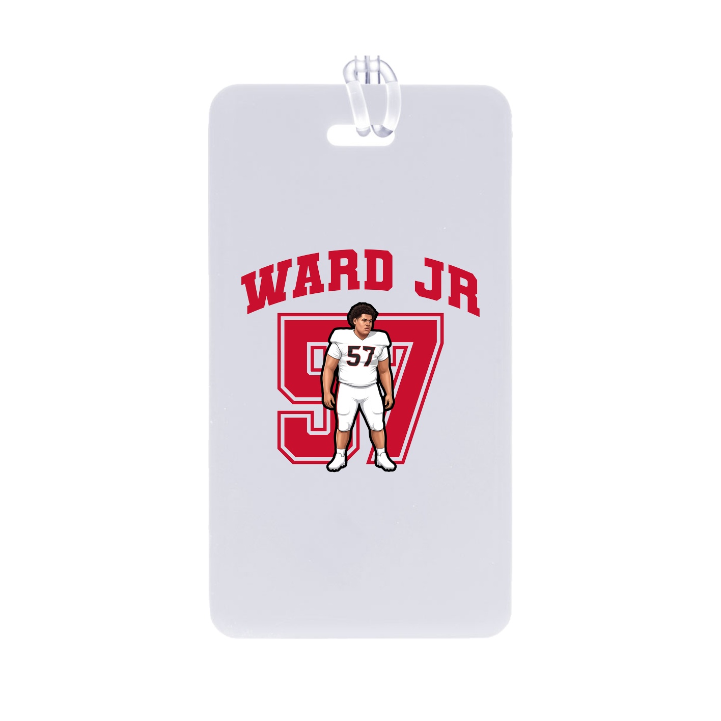 Bag Tag — Number in Classic