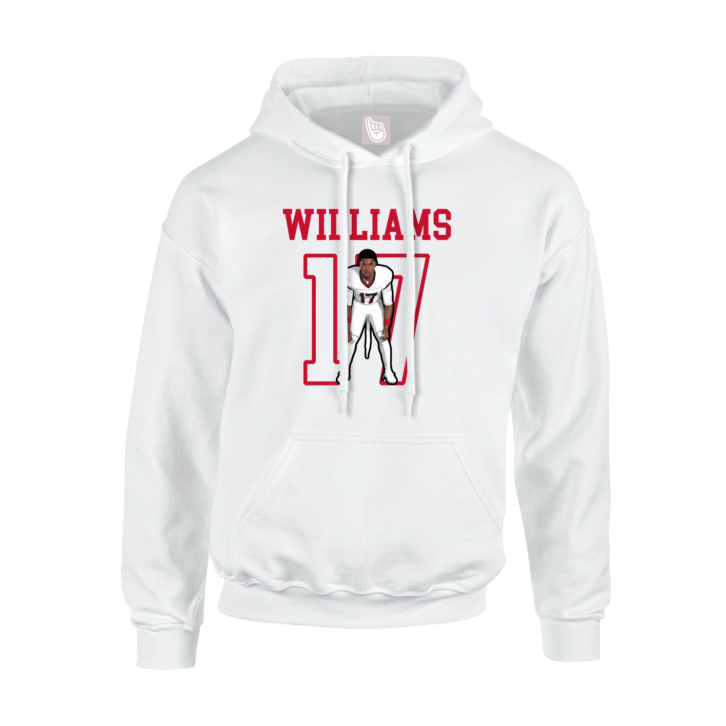 Youth Hoodie — Shirsey in White