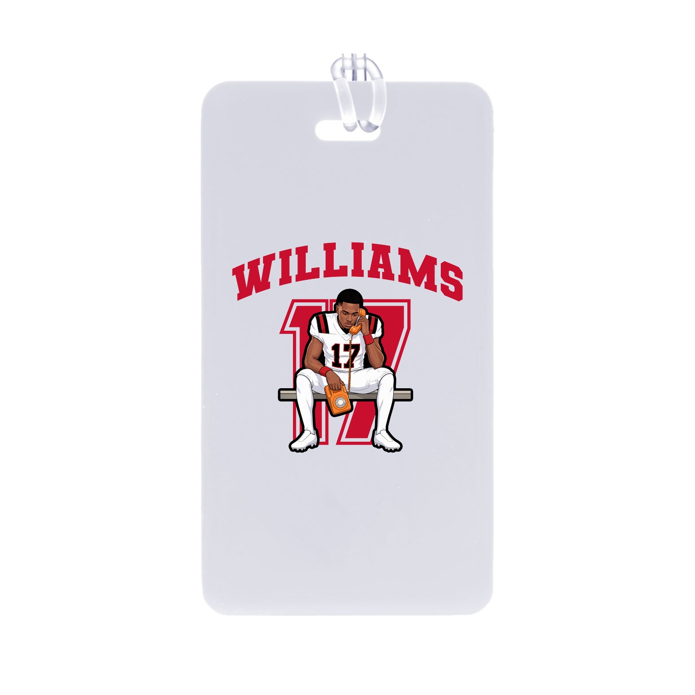 Bag Tag — Number in Classic