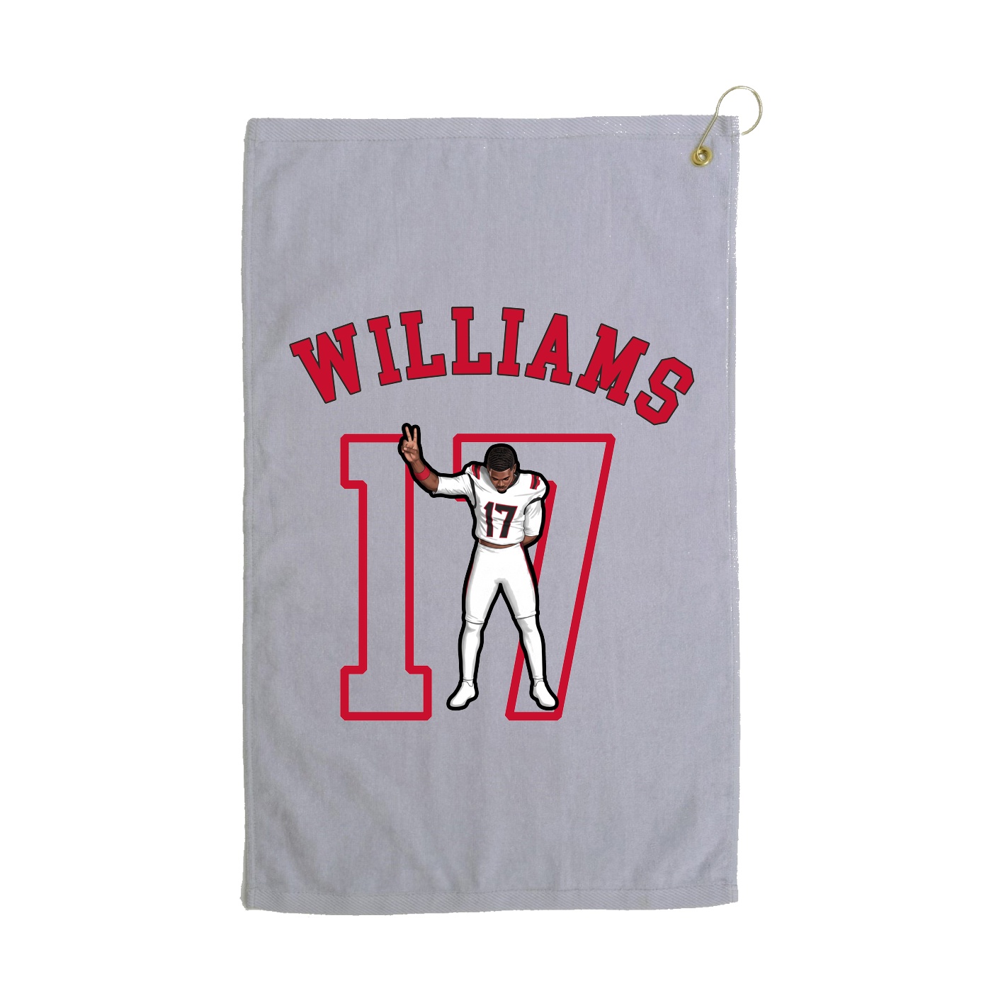 Golf Towel — Shirsey Arch in Grey