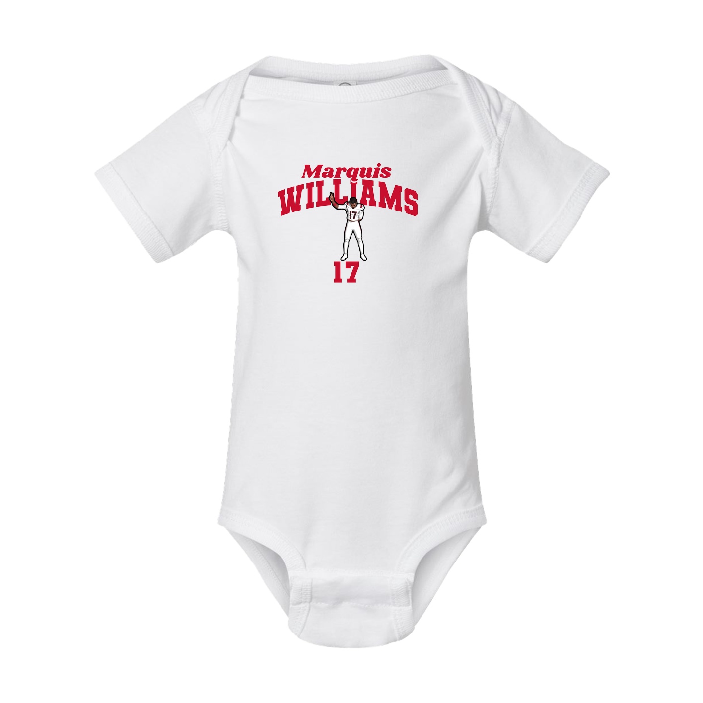 Baby Onesie — Signature Arch in White