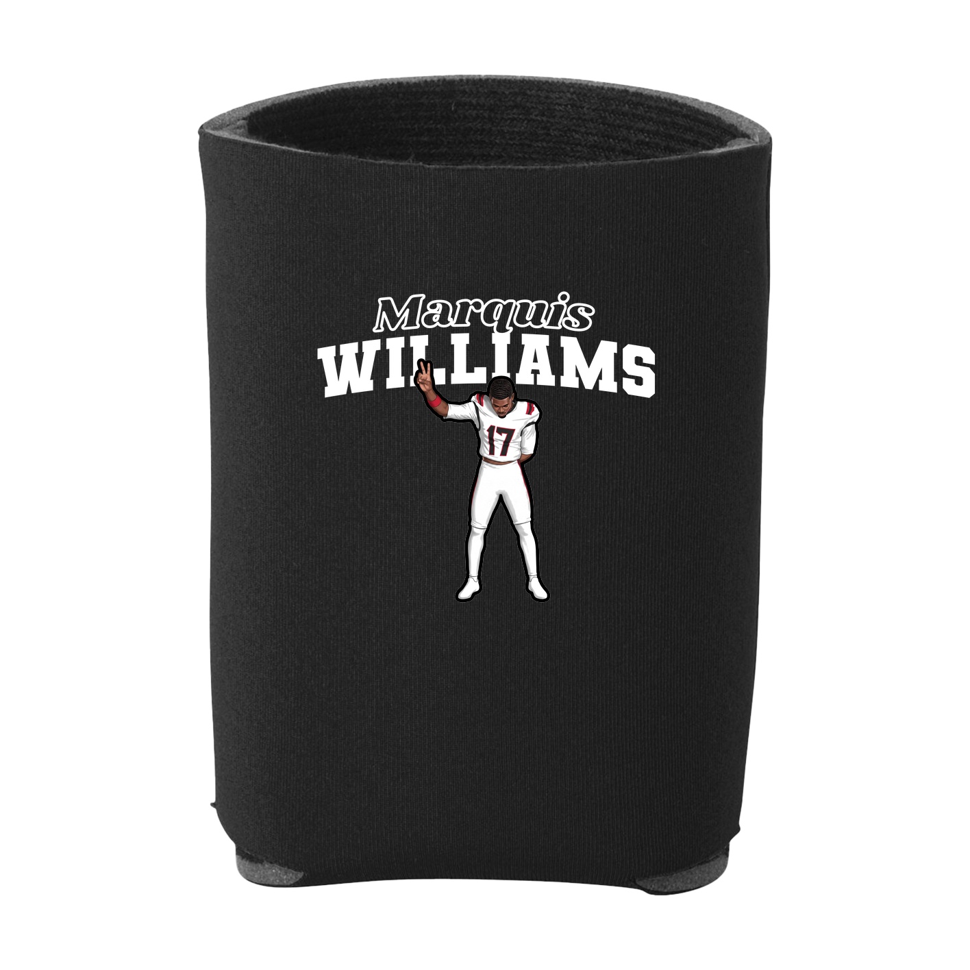 Can Holder — Name Arch in Black