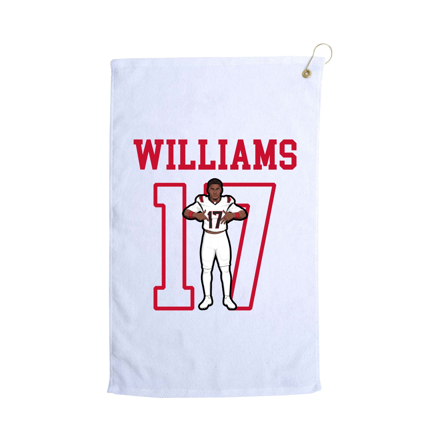 Golf Towel — Shirsey in White