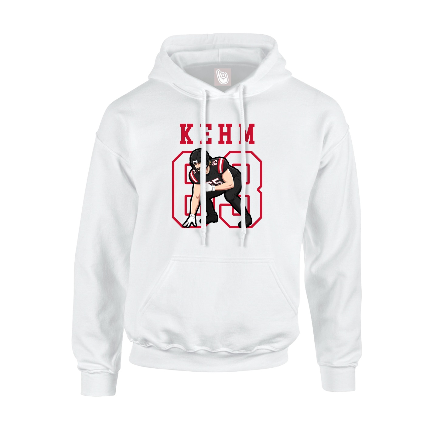 Hoodie — Shirsey in White