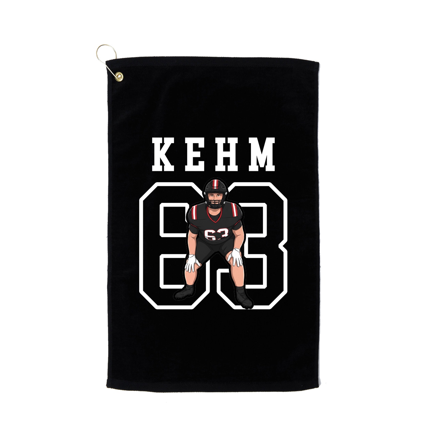 Golf Towel — Shirsey in Black