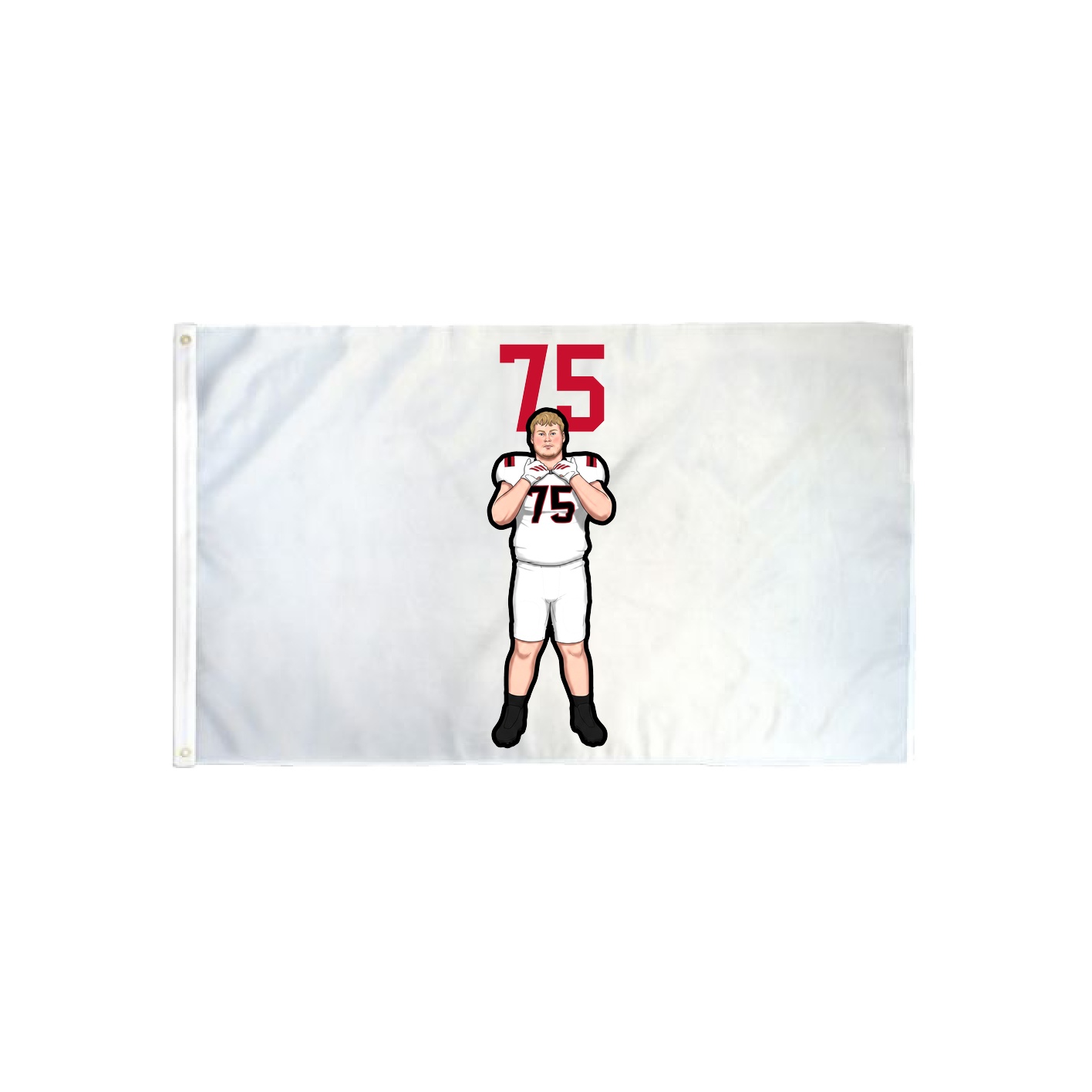 3x5 Flag — Number Top in Classic