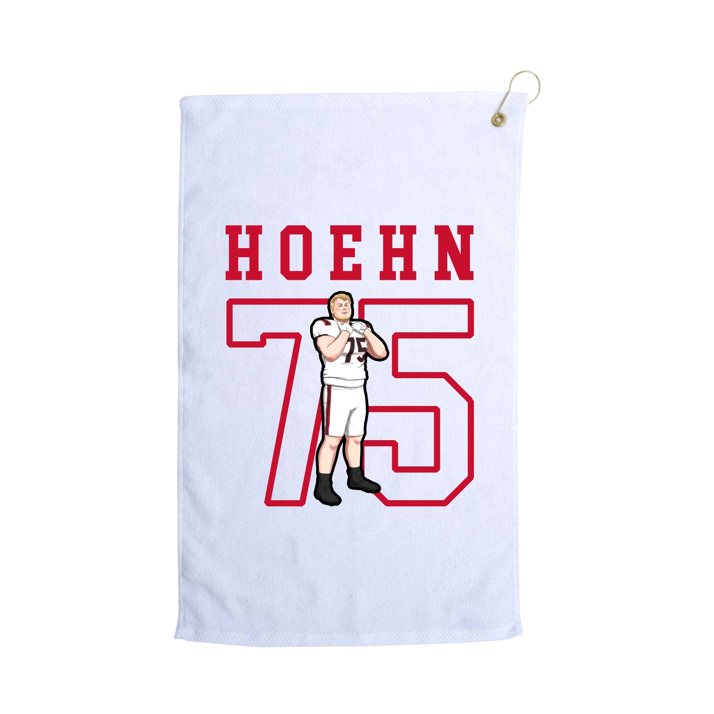 Golf Towel — Shirsey in White
