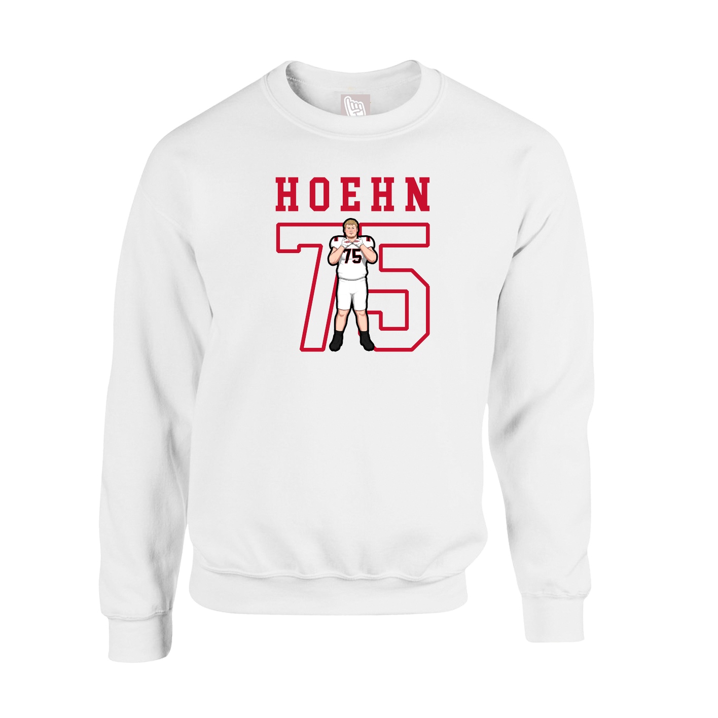 Fleece Crew — Shirsey in White