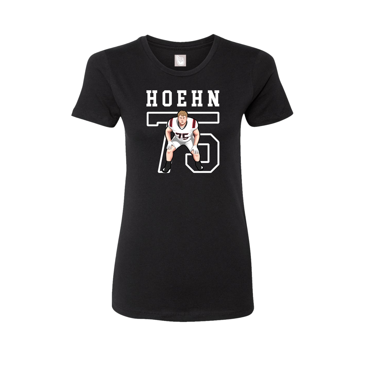 Fitted Women's Tee — Shirsey in Black