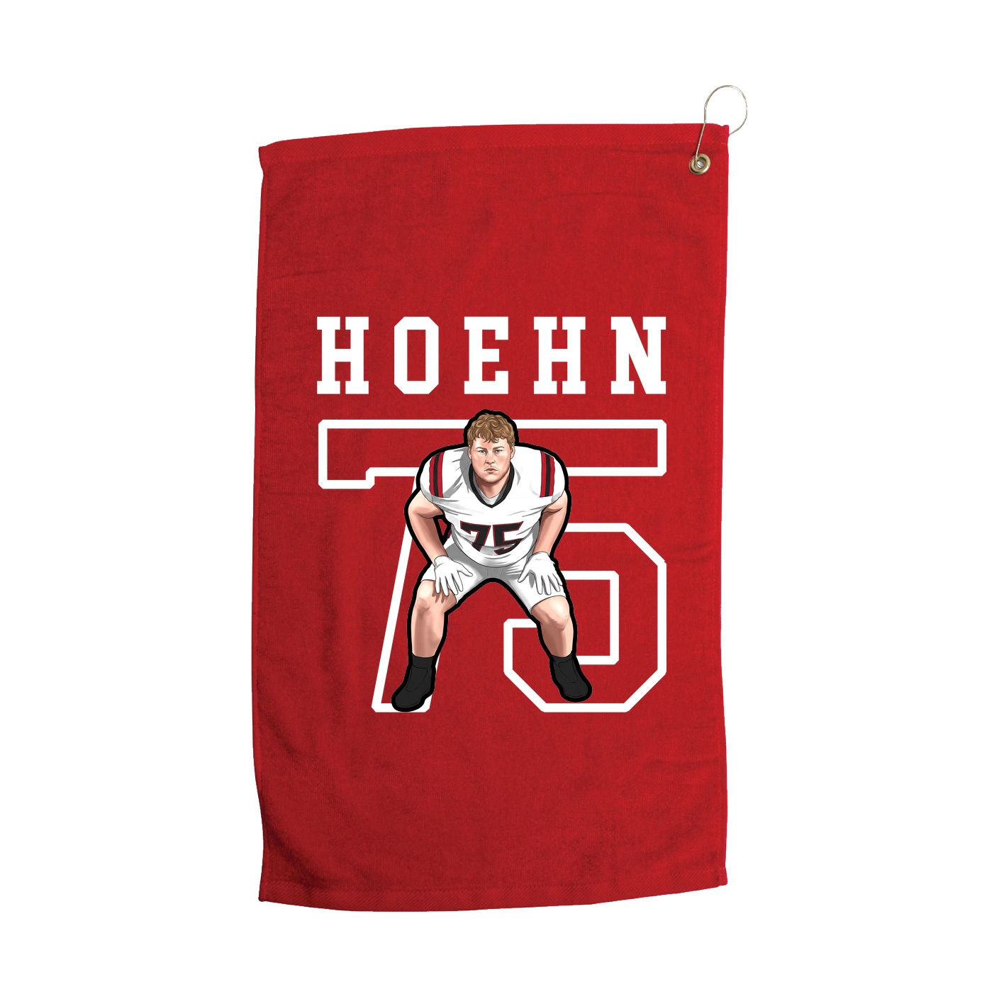Golf Towel — Shirsey in Red