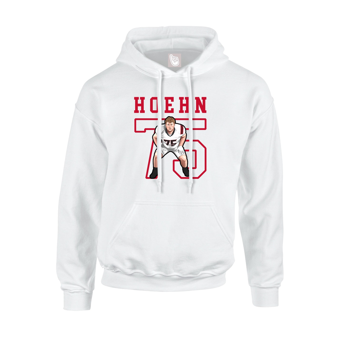 Youth Hoodie — Shirsey in White