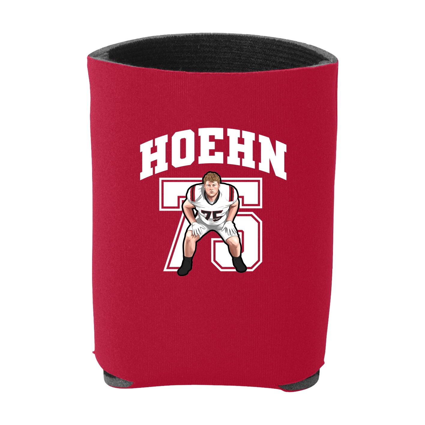 Can Holder — Number in Red