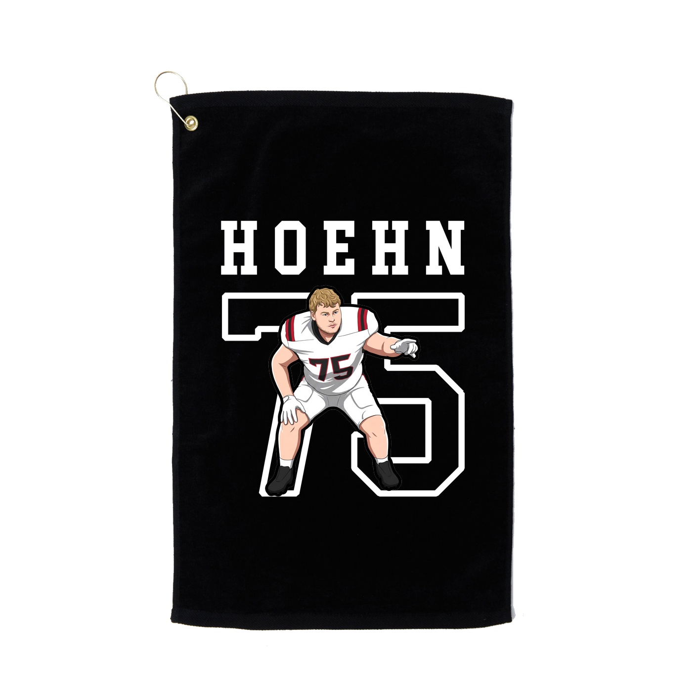 Golf Towel — Shirsey in Black