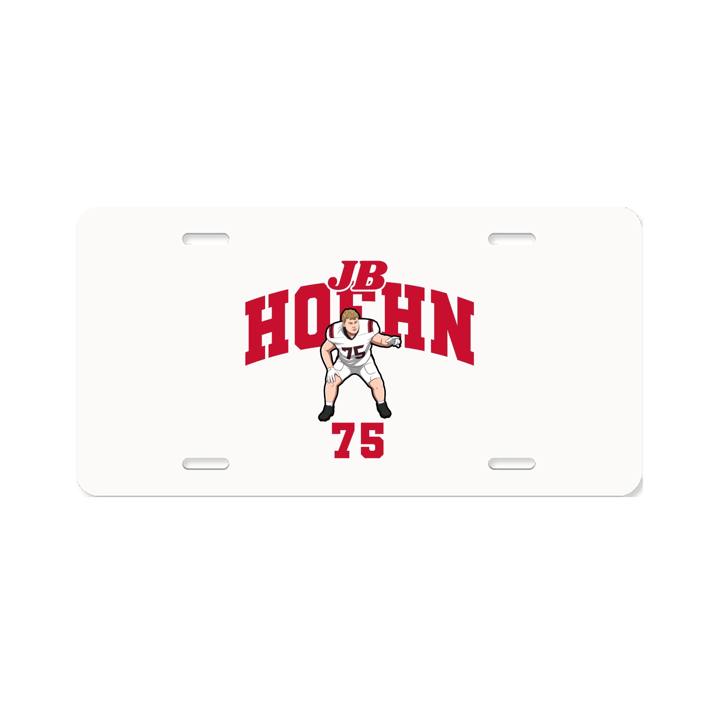 License Plate — Signature Arch in Classic