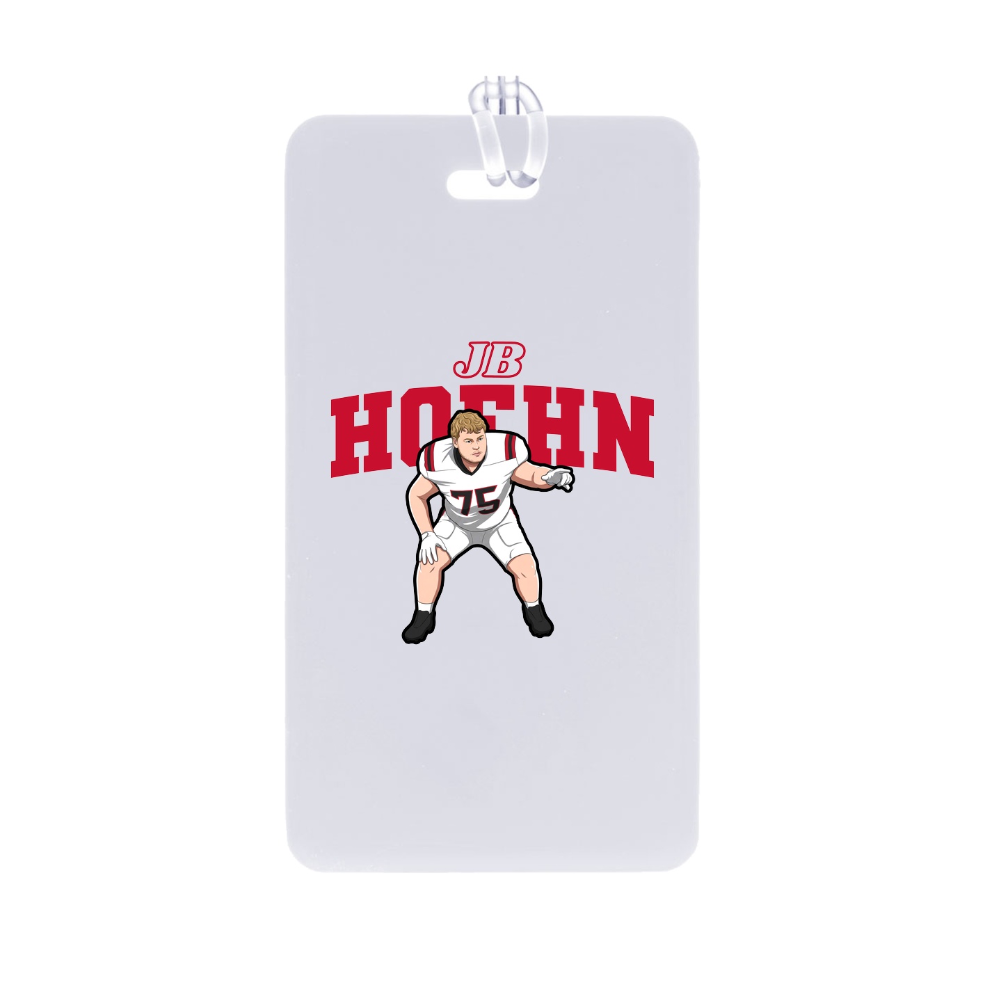 Bag Tag — Name Arch in Classic