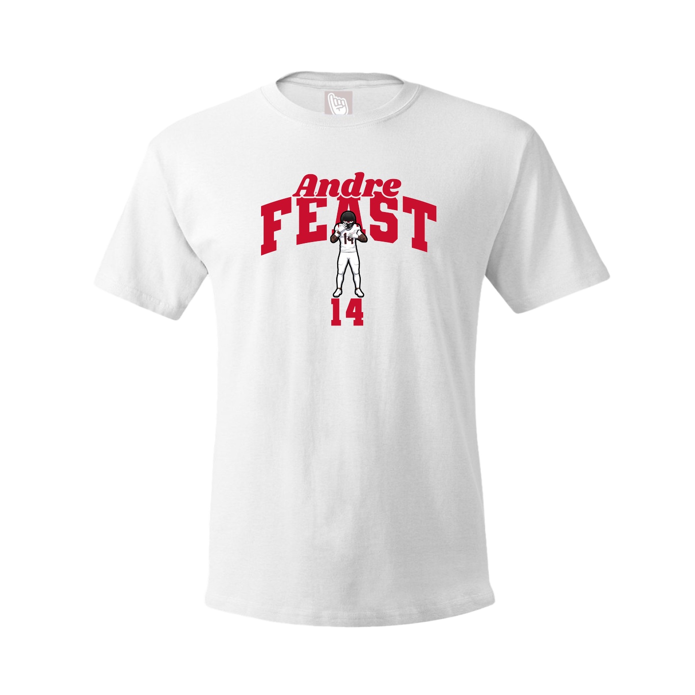 Youth Tee — Signature Arch in White