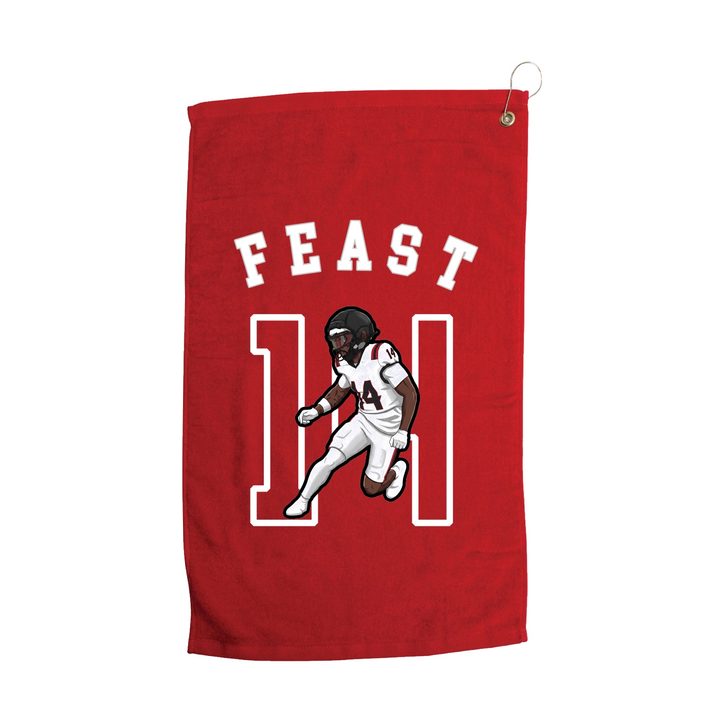 Golf Towel — Shirsey Arch in Red