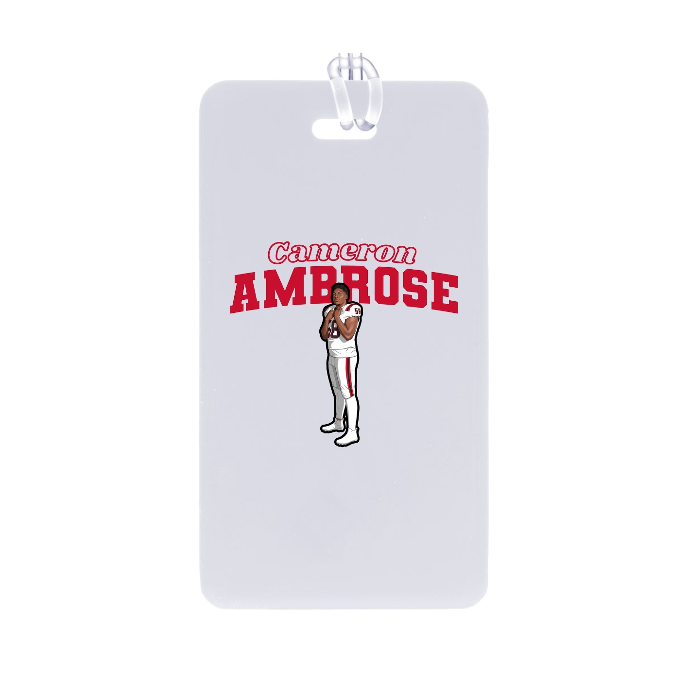 Bag Tag — Name Arch in Classic