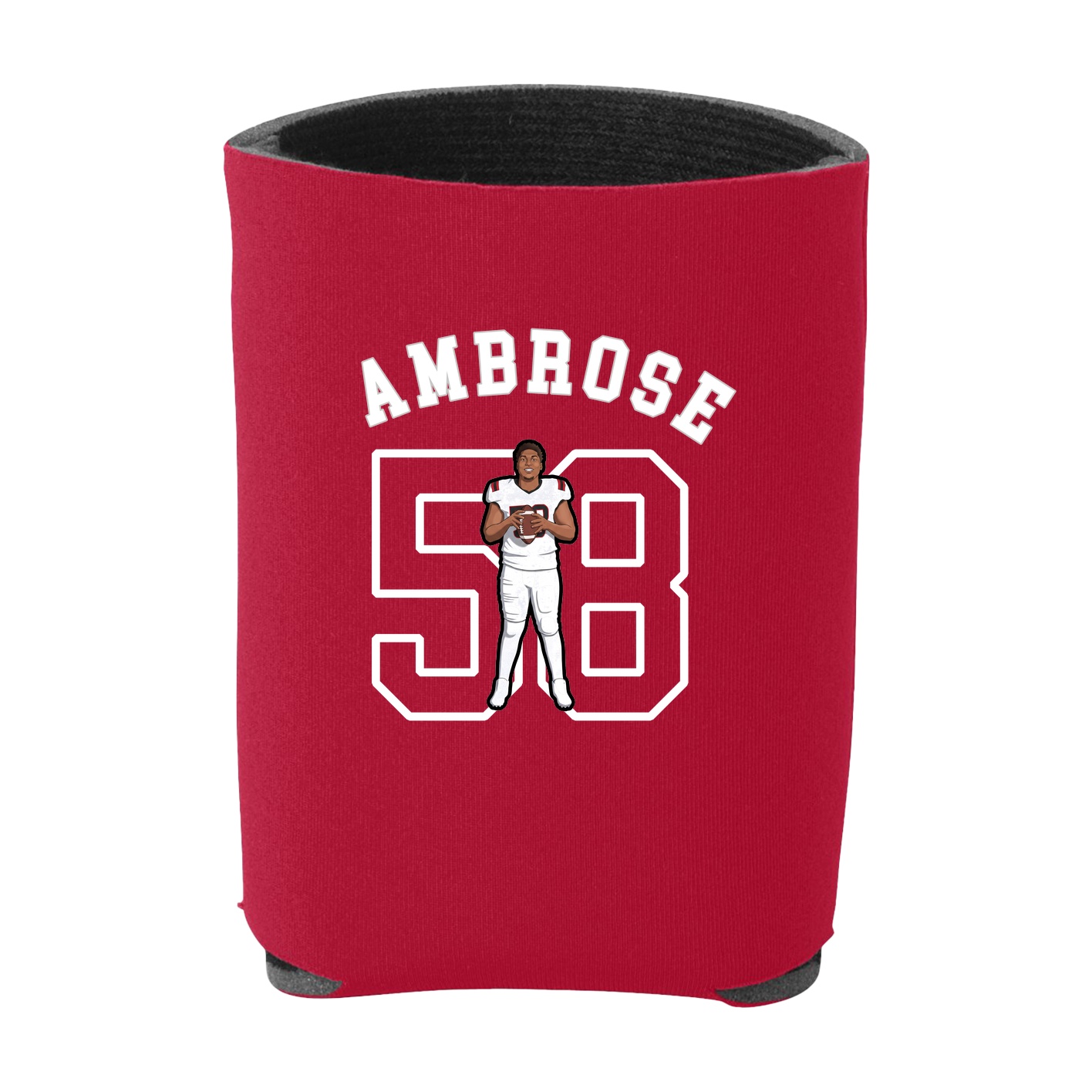 Can Holder — Shirsey Arch in Red