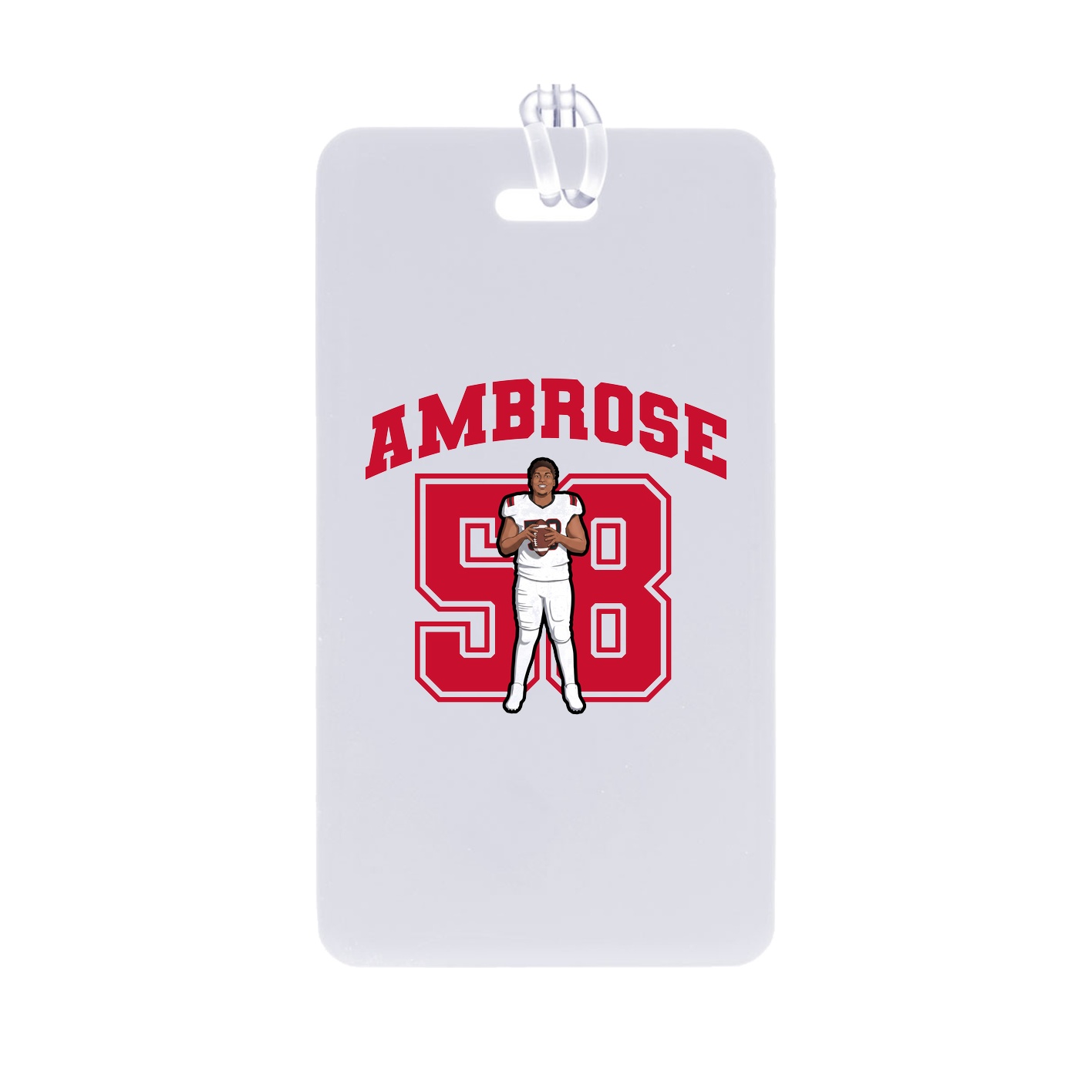 Bag Tag — Number in Classic