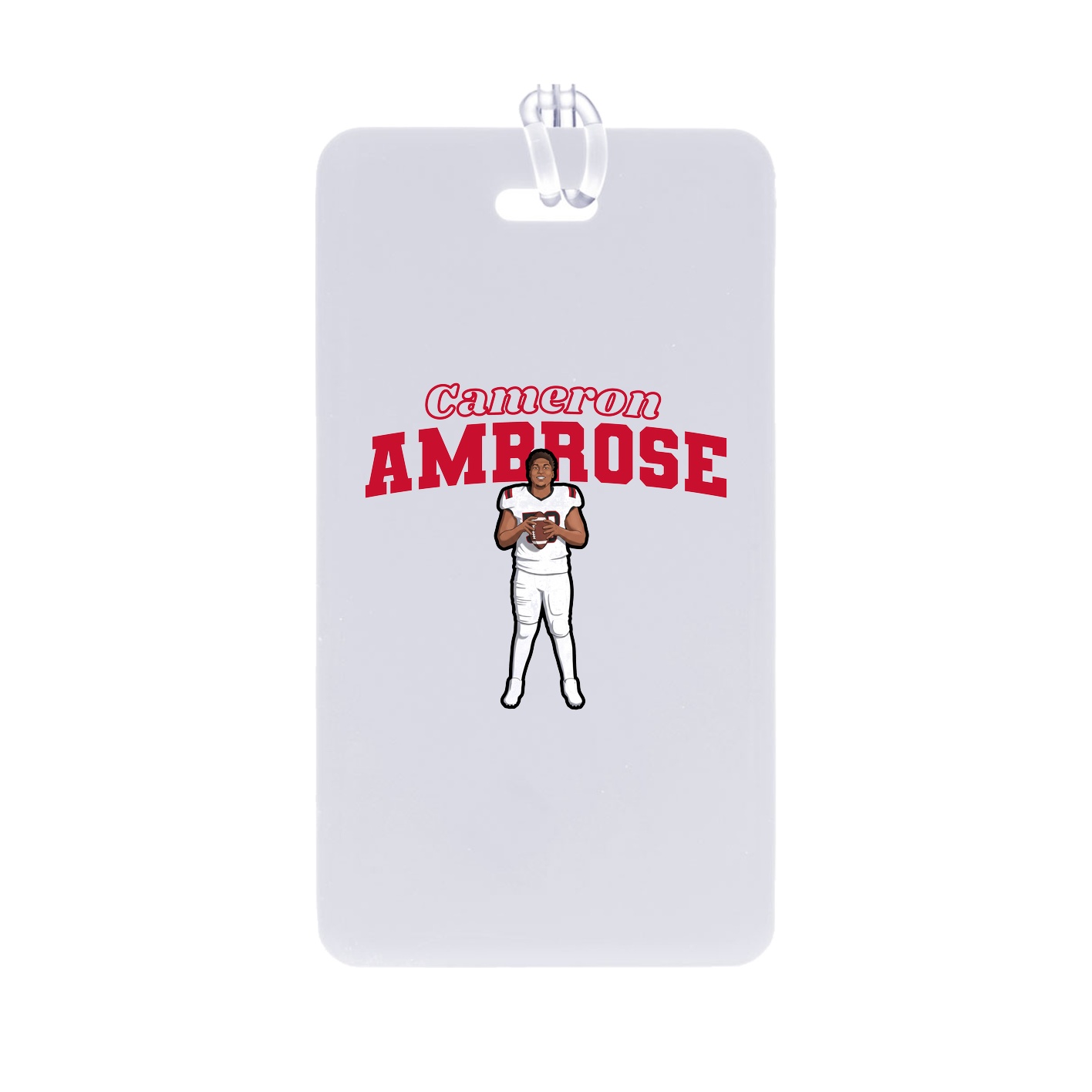 Bag Tag — Name Arch in Classic