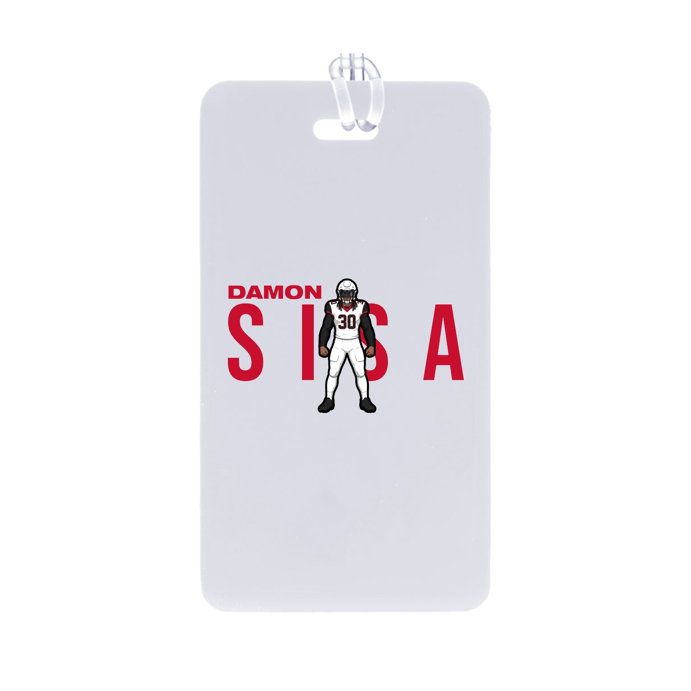 Bag Tag — Player Name in Classic