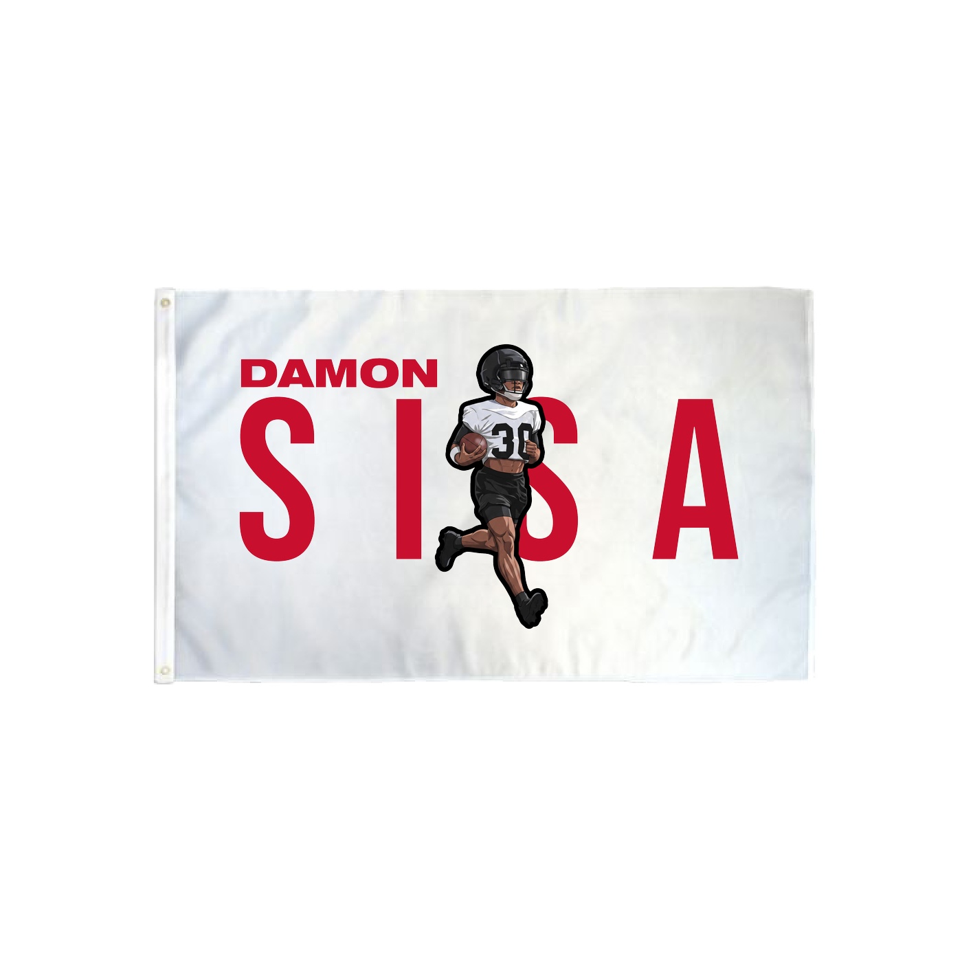 3x5 Flag — Player Name in Classic