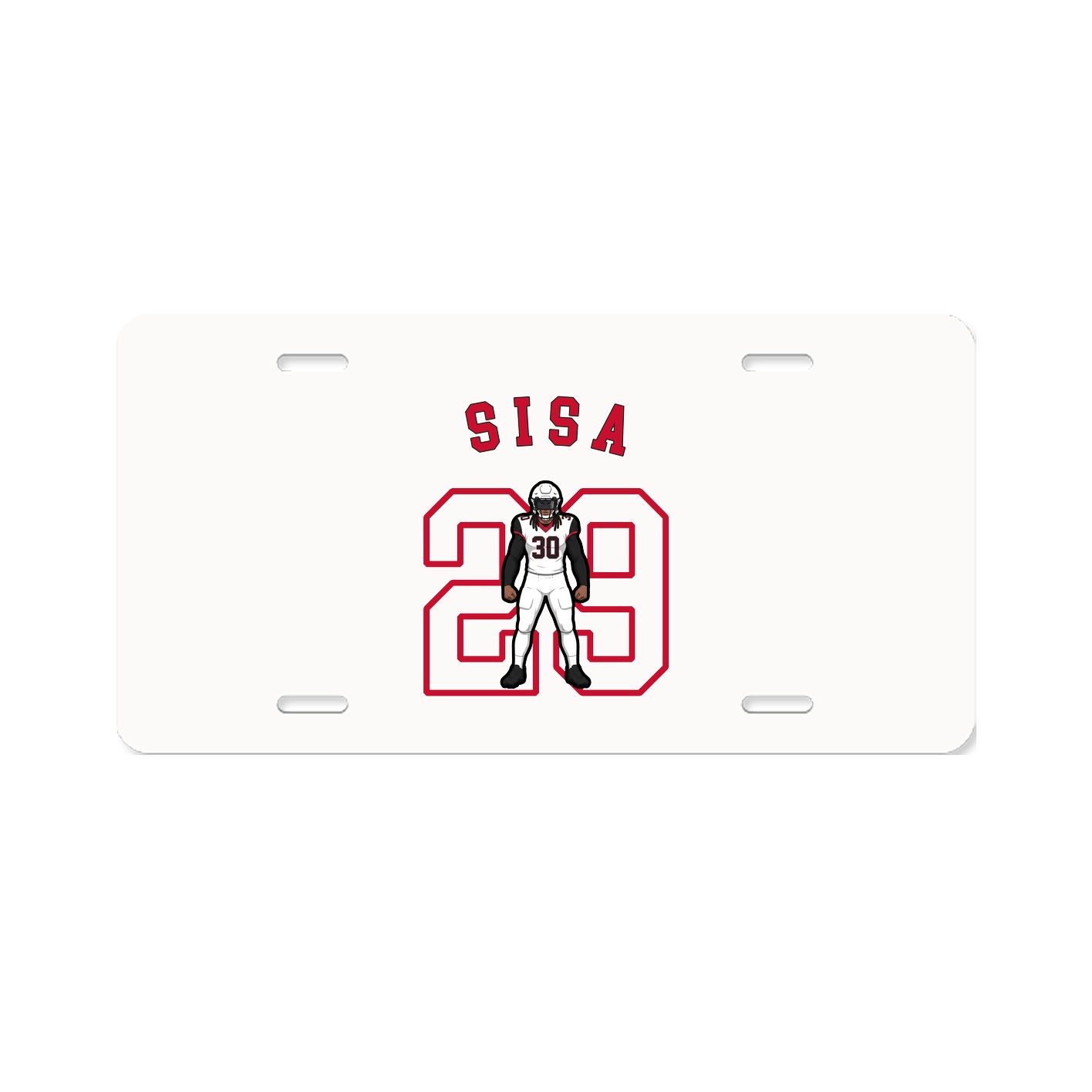 License Plate — Shirsey Arch in Classic