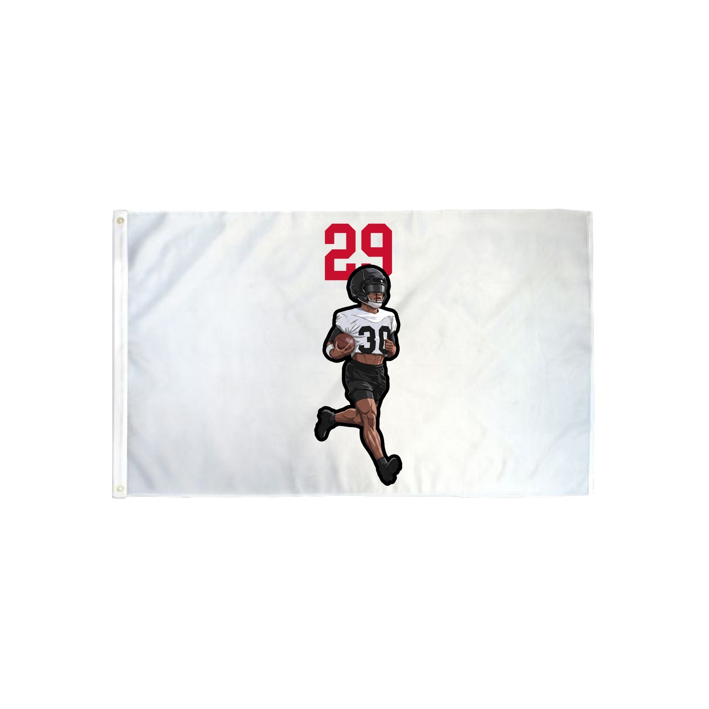 3x5 Flag — Number Top in Classic