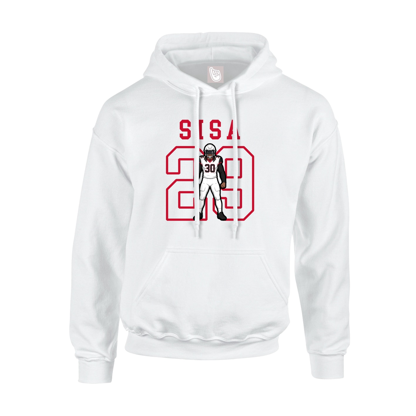 Youth Hoodie — Shirsey in White