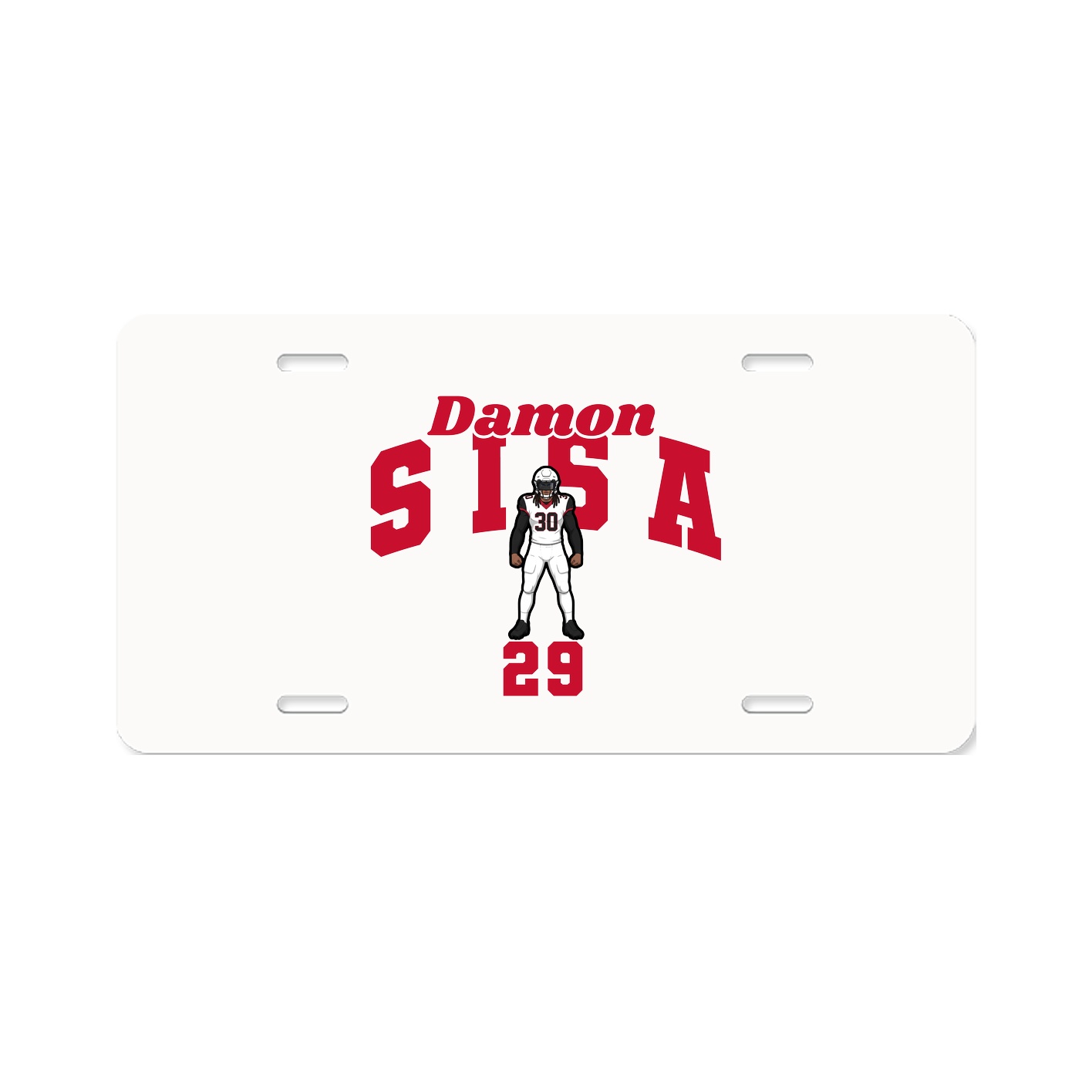 License Plate — Signature Arch in Classic