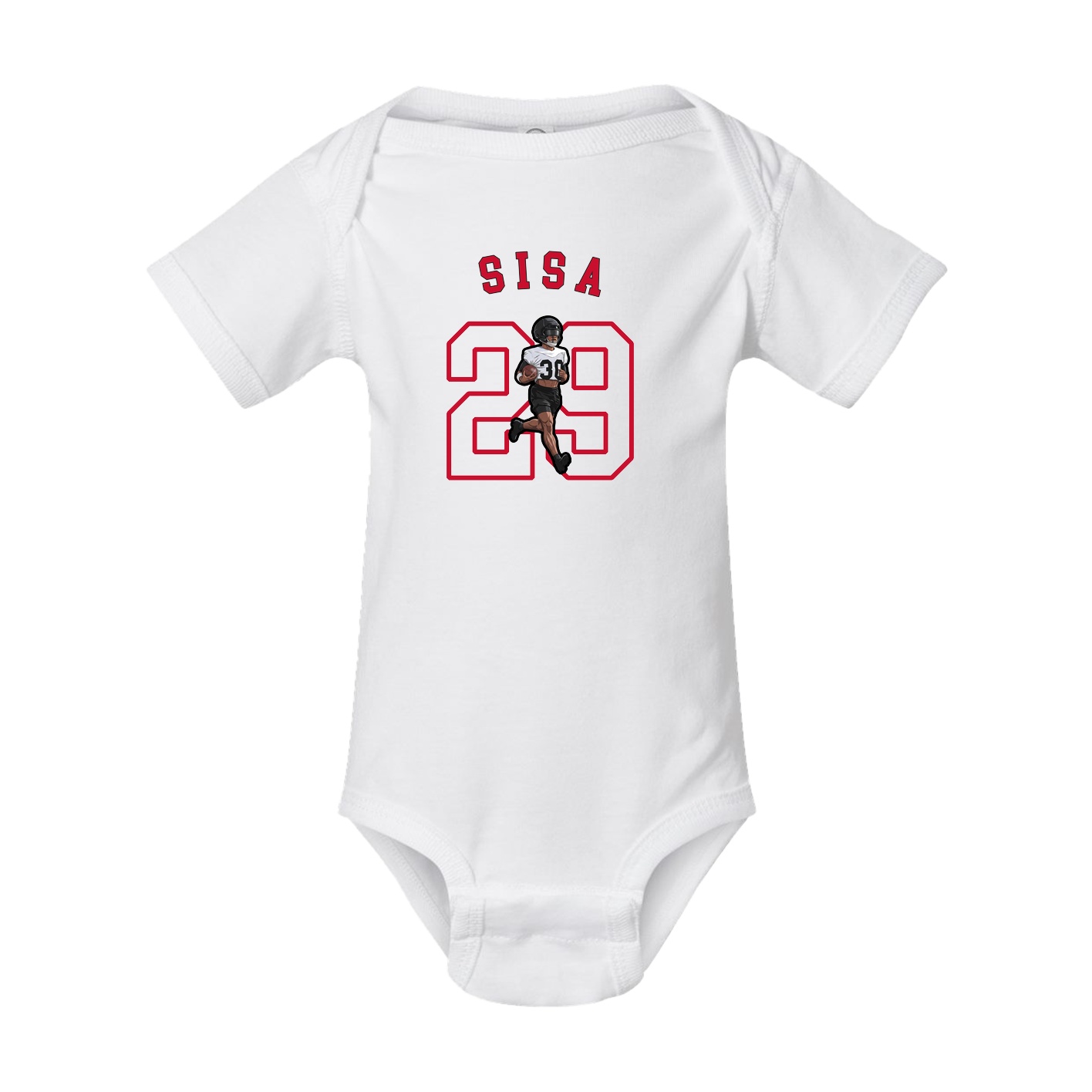 Baby Onesie — Shirsey Arch in White